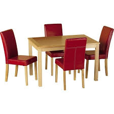 The best place to shop for a cheap table and chairs set is on the internet. Red Dining Room Sets Esszimmer Mobel Esstisch Stuhle Dining Room Sets