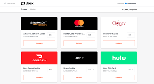 Amazon.com $45 gift card in a greeting card (birthday balloons design) 4.8 out of 5 stars. Brex Rewards Can Now Be Redeemed As Gift Cards Powered By Travelbank Plus Earn 5x On Travel Travelbank