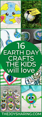 These fun and easy earth day crafts and activities can be used to accompany earth day discussions or planet earth studies at home or in the classroom. Earth Day Crafts For Kids The Joy Of Sharing