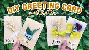 Contoh 49 desain kartu ucapan terima kasih ayuprint co id kartu desain desain grafis. Diy Greeting Card Aesthetic Vintage Diy Kartu Ucapan Indonesia Youtube
