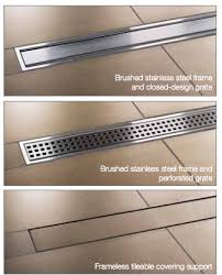 Low Profile Linear Floor Drain Schluter Ideias Para Casas De Banho Ralo De Banheiro Ideias Para Banheiro