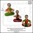 Channapatna wooden Lady musicians