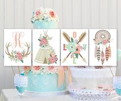 Girls Dreamcatcher Tribal Shower Supplies Girls Pink Boho Tribal Dreamcatcher Baby Shower Wish Cards Tribal Baby Shower Wishes For Baby Cards Set Of 20 Cards Girls Boho Baby Shower Decorations Party Supplies