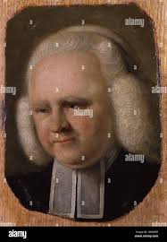 Portrait of George Whitefield by John Russell Stock Photo