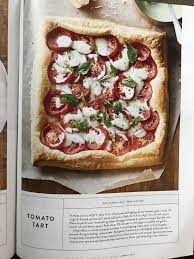 Joanna Gaines Magnolia Magazine Tomato Tart Appetizer Recipes Recipes Cooking Recipes