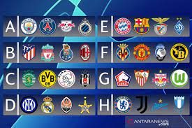 Aug 26, 2021 · the home of champions league on bbc sport online. Hasil Undian Grup Liga Champions Manchester City Akan Bertemu Psg Antara News