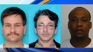 Acadia Parish seeking three sex offender fugitives