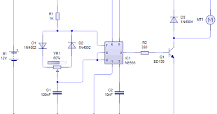 A dimmer uses diac and triac and only works with ac which commutates the triac off at the end of every half cycle. Share Ic 555 Pengatur Kecepatan Motor Dc Sederhana