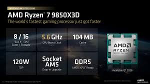 AMD Ryzen 7 9850X3D