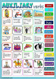 An auxiliary force is a group affiliated with, but not part of, a military or police organization. Auxiliary Verbs Worksheet