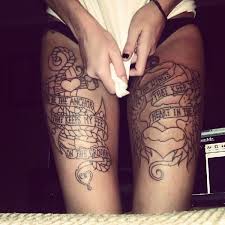 Tattoo designs for upper thigh. 101 Thigh Tattoo Ideas And Designs For Women