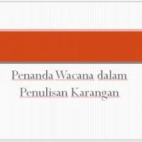 Hal ini dikatakan demikian kerana pembinaan ayat tidak berkesinambungan dan tidak mempunyai hubung kait yang rapat dan mesra. Formula Menggunakan Penanda Wacana Dalam Karangan