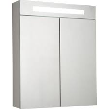 Armoire De Toilette Lumineuse Telio Sensea 60x75x15 Cm Armoire De Toilette Armoire Toilettes