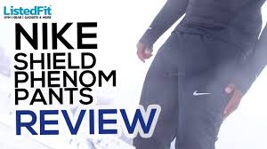Nike Shield Phenom Pants Review Winter Workout Wear Part 2 Youtube
