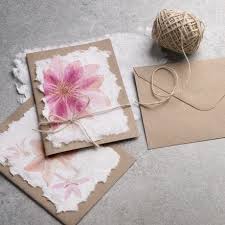 When laying out cut paper shapes onto a card people will often use a pencil to make light marks as a placement guide. Creative Ideas For Card Making Diy Card Making