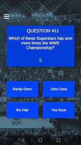 Wwe quiz fun for kids. Wwe Quiz Ultimate For Android Apk Download
