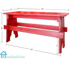 A bonus tip featured in this tutorial would be how you can control cupping. Diy Rustic Bench Remodelando La Casa