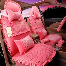 Protector Covers For The Car Seat Toyota Prius For Kia Soul 5 Seats Cover Accessories Full Set Women Pink Cushion With A Bow Kia Soul Kia Soul Accessories Toyota Prius