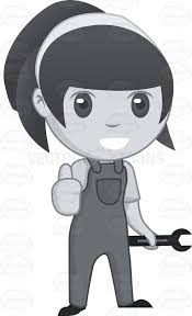 Girl Mechanic Showing A Sign Of Approval Girl Mechanics Mobile Mechanic Classic Art