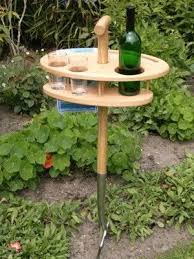 Mini Gartenbar Mini Gartenbar Aus Esche Multiplex Mit Grabegabel Aus Edelstahl Gartenbar Geschenk Garten Kochen Im Freien