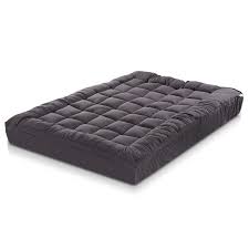 Mattress topper queen, cooling plush bed topper thick mattress pillow top mattress pad, hotel quality down alternative pillow topper for queen size bed with deep pocket. Giselle Charcoal Bamboo Fibre Pillowtop Mattress Topper Queen Buy Queen Mattress Toppers 9350062203347