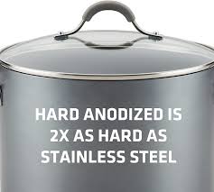 Ships free orders over $39. Amazon Com Circulon Elementum Hard Anodized Nonstick Sauce Pan Saucepan With Straining And Lid 3 Quart Gray Kitchen Dining