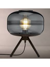 john lewis partners semper smoked glass table lamp smoke glass table lamp lamp smoked glass