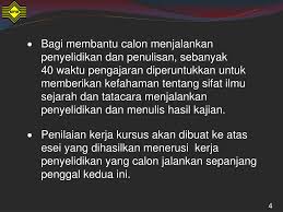 Kerja kursus ekonomi stpm 2014 (assignment). Ppt Penggal Dua Kerja Kursus Kerja Projek 940 Sejarah Powerpoint Presentation Id 6946715
