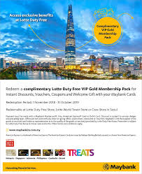 1 point on every rm1. More Reasons To Shop At Lotte Duty Free Korea With Your Maybank Cards Best Credit Co Malaysia