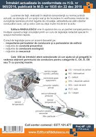Gazeta sporturilor iti aduce cartea codul rutier 2019, care contine ordonanta de urgenta a guvernului nr. Noul Cod Rutier Intrebari Si Raspunsuri Curs Legislatie Categoria C Ce D De Tr