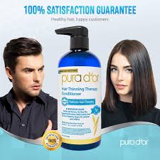 Clinically tested formula with many great benefits including reduce hair. Pura D Or Hair Thinning Therapy Conditioner 16oz For Added Moisture Infused With Argan Oil Biotin Natural Ingredients Sulfate Free For All Hair Types Men Women Packaging May Vary Walmart Com