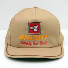 Vintage 80s Knight Simply The Best Trucker Hat Snapback Cap Embroidered Kap King Made In Usa By Entervintage On Etsy Hats Vintage Outfits Vintage