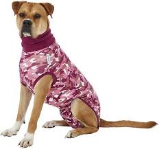 Suitical Recovery Suit For Dogs Pink Camo X Large
