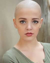 Fortune favors the bald ! 94 In 2021 Bald Girl Bald Head Women Bald Heads