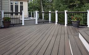 With fun names like tiki torch and rope swing, trex decking colors vibrant and easy to maintain. Decking Colonial Building