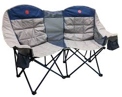 Omnicore Designs Home Away Moon Phase Double Loveseat Heavy Duty Oversized Quad Folding Double Camp Chair Walmart Com Camping Chairs Camping Table Best Folding Chairs
