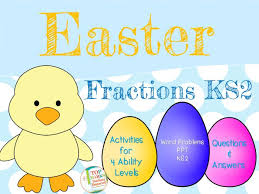 Fun teaching resources, ideas, games and interactive programs for ks2 numeracy and maths. Easter Fractions Ks2 Maths Find Fractions Of Amounts Word Problems Teaching Resources