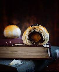 蛋黄酥 recipe moon cake crisp recipes