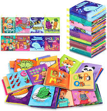 Also available to keep the bathtime rotation fresh: Buy Baby Bath Books Nontoxic Fabric Soft Baby Cloth Books Early Education Toys Waterproof Baby Books For Toddler Infants Crinkly Cloth Book Bath Toys For 6 To 12 18 Months Pack Of