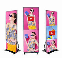 Easy Moving Outdoor Indoor Advertising Floor Standing P5 P4 ...