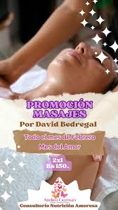 🎁 *PROMOCIÓN 2x1 de MASAJES: Relajante, Descontracturante y Reflexología  Podal.* 📆 *Válido todo el mes de Febrero, mes del Amor ❤️* 💰 *Valor: Bs.  150.* *Beneficios de los Masajes:* 💆🏻‍♀️Recuperación ...