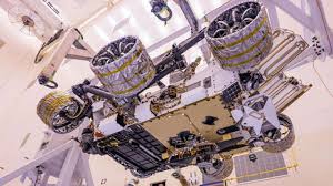 Ingenuity is a small robotic helicopter that has been on mars since february 18, 2021, and is intended to make the first powered flight on a planet beyond earth. How Nasa S Mars Helicopter Will Reach Red Planet S Surface