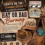 Hat or Bag Burning: Crafts on Tap at Henniker Brewery