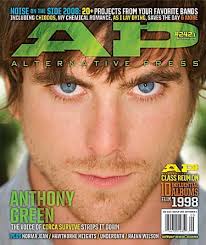 Alternative Press Magazine Cover Featuring Anthony Green and Craig Owens
