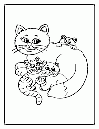 The domesticated ones have even found a home in neighborhoods while others continue to thrive in the wild. L Cats And Kittens Colouring Pages Coloring Home