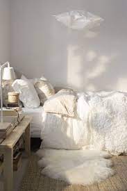 Rens Sheepskin White Ikea Winter Bedroom Make Your Bed Home Bedroom