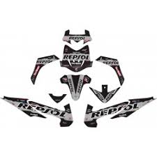 Tinggal di kasih gambar sesuai yang kalian pengin. Stiker Motor Honda Revo Absolute Tribal Red Variasi Grade B