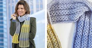 Quick knit in super bulky weight yarn. Eyelet Rib Reversible Knit Scarf Free Knitting Pattern