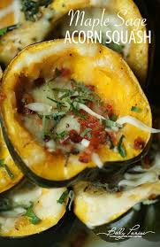 Roasted Sweet And Savory Acorn Squash Recipe Acorn Squash Acron Squash Recipes Holiday Recipes