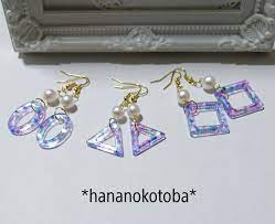hananokotoba galleryさんの作品一覧 樹脂ジュエリー 手作り アクセサリー レジン ハンドメイド ピアス 作り方